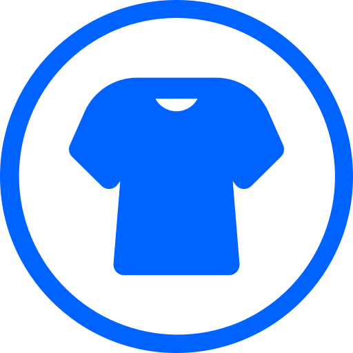 koszula Generic color fill ikona