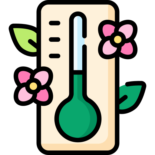temperatura Special Lineal color icono