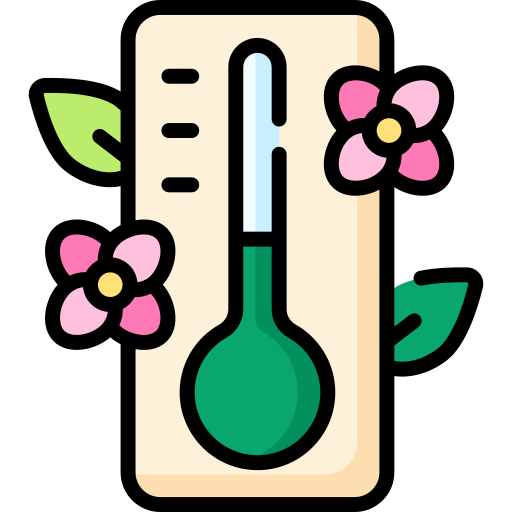 temperatura Special Lineal color ikona