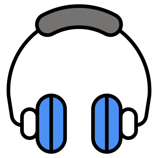casque de musique Generic color lineal-color Icône