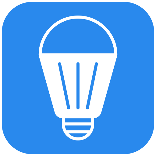 Светодиодная лампа Generic color fill иконка