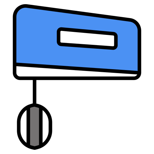 mezclador eléctrico Generic color lineal-color icono