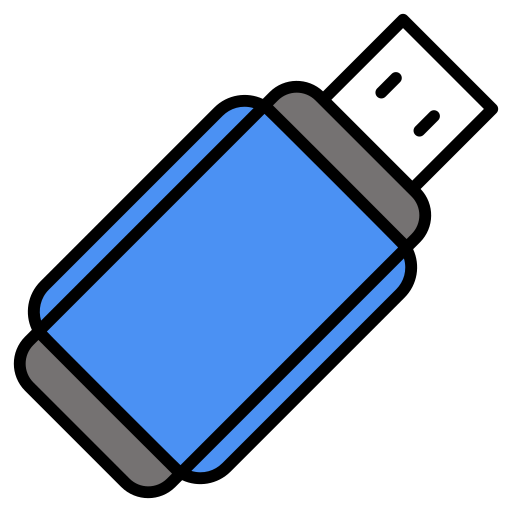 usb Generic color lineal-color icon