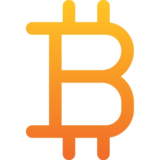 bitcoiny Generic gradient fill ikona