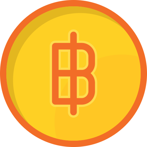 baht Generic color fill icon