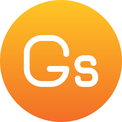 guarani teken Generic gradient fill icoon