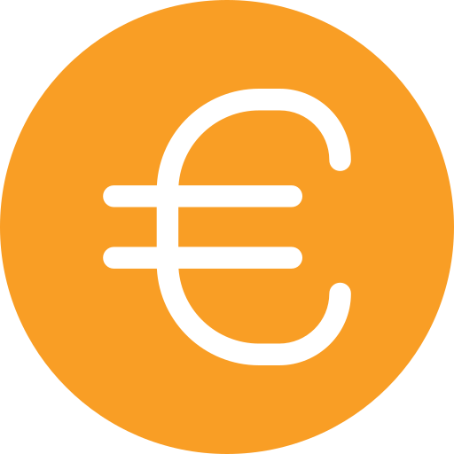 euro Generic color fill Icône