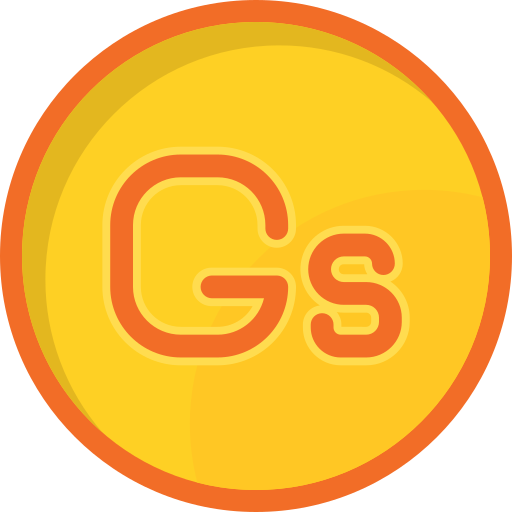 グアラニー記号 Generic color fill icon