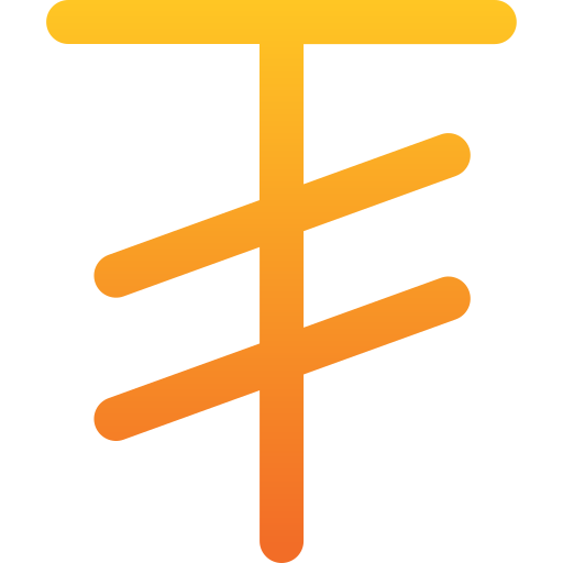 Tugrik Generic gradient fill icon