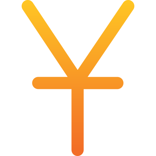 yuan Generic gradient fill icono