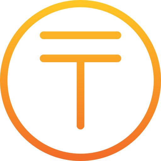 tenge Generic gradient outline icon