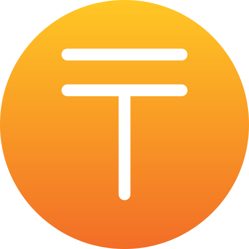 tenge Generic gradient fill icon