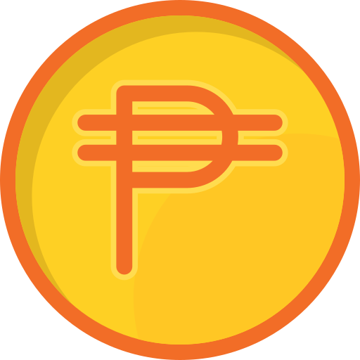 filippijnse peso Generic color fill icoon