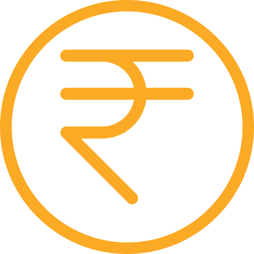 rupia Generic color outline ikona