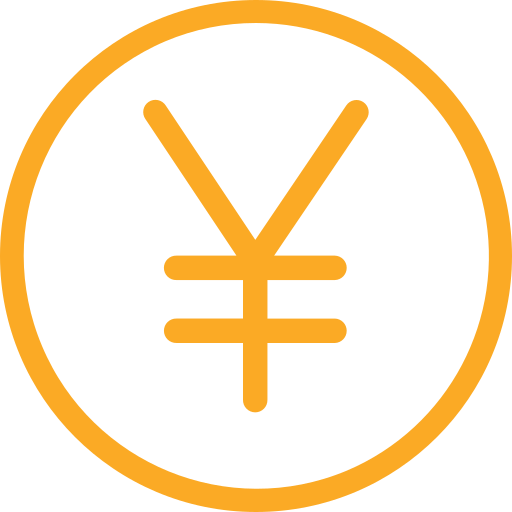 yen Generic color outline icoon