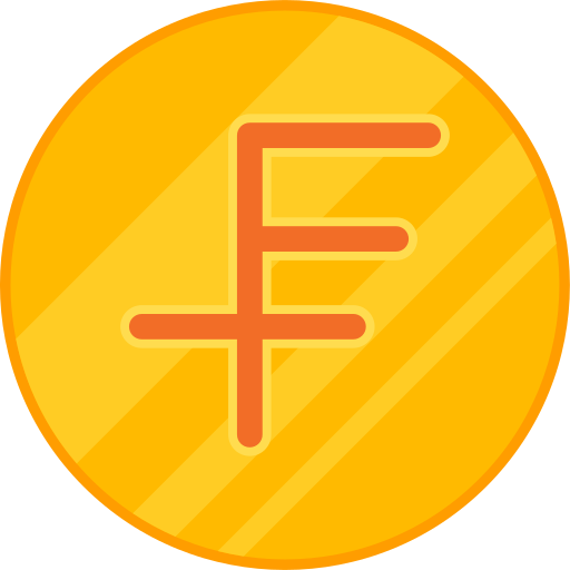 schweizer franken Generic color lineal-color icon
