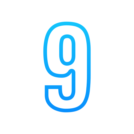 neun Generic gradient outline icon
