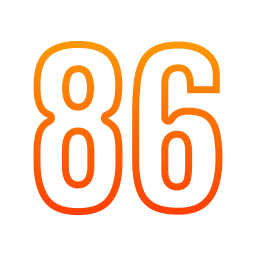 86 Generic gradient outline ikona