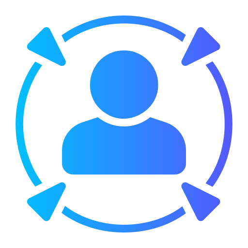 Headhunting Generic gradient fill icon