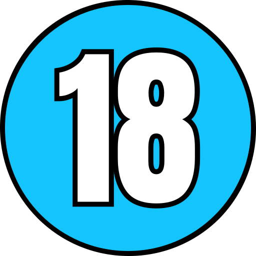 Eighteen Generic color lineal-color icon