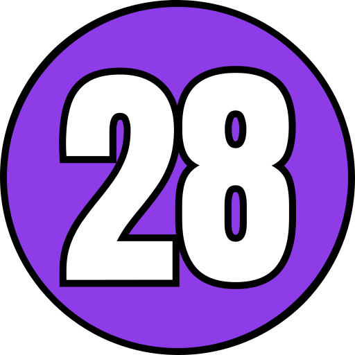 Twenty eight Generic color lineal-color icon