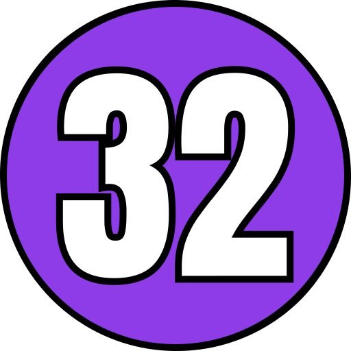 Thirty two Generic color lineal-color icon