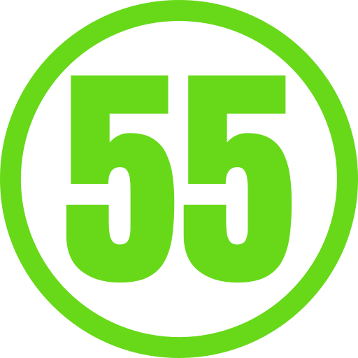 Fifty five Generic color fill icon