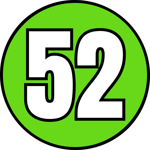 Fifty two Generic color lineal-color icon