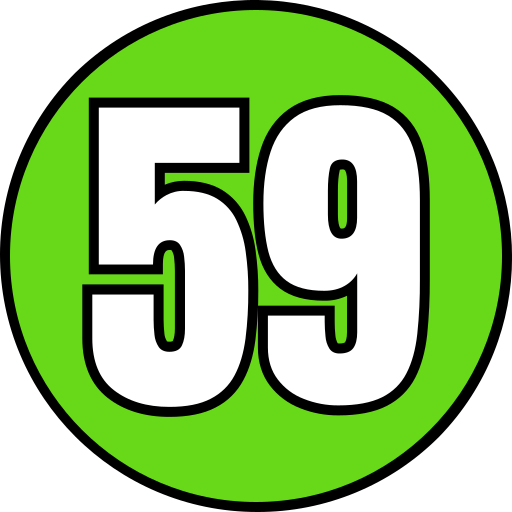 cincuenta y nueve Generic color lineal-color icono