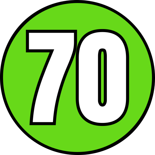 Seventy Generic color lineal-color icon