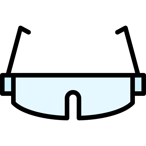 occhiali di sicurezza Generic color lineal-color icona