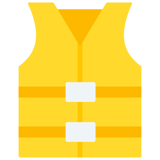 Life vest Generic color fill icon