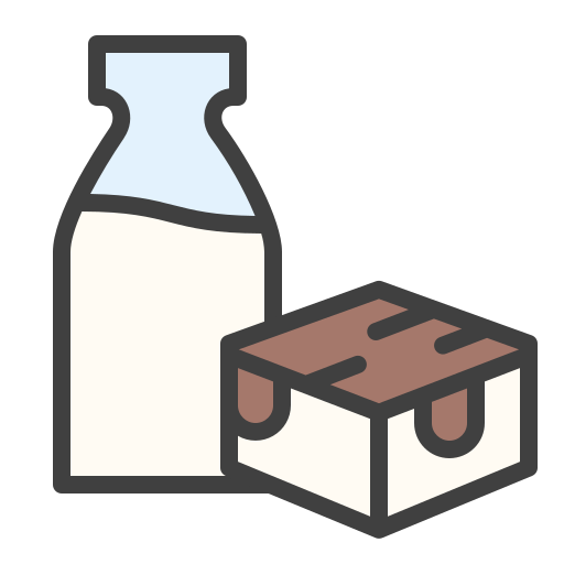 milch Generic color lineal-color icon