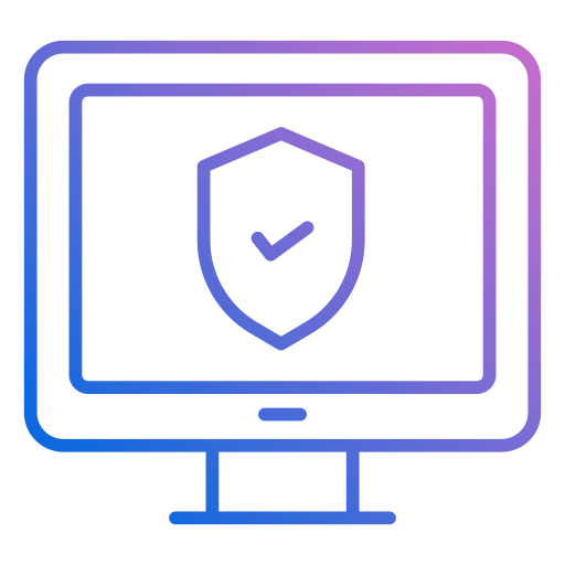 seguridad Generic gradient outline icono