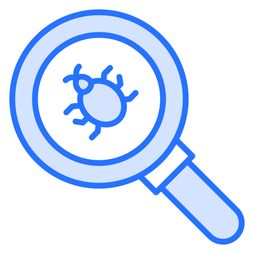 Virus search Generic color lineal-color icon