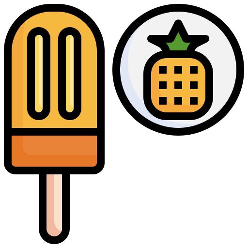 piña Generic color outline icono
