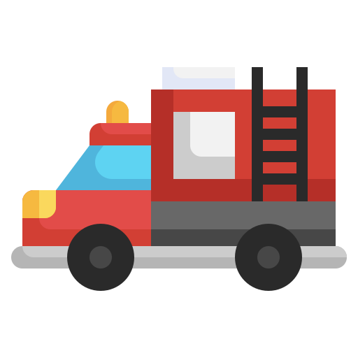 Fire truck Generic color fill icon