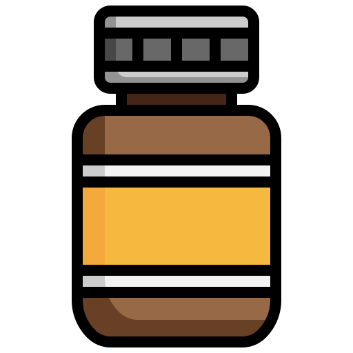 medicamento Generic color outline Ícone