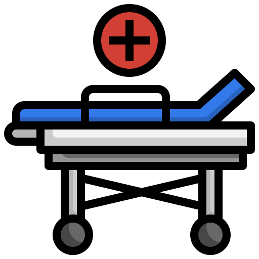 medizinische bahre Generic color outline icon