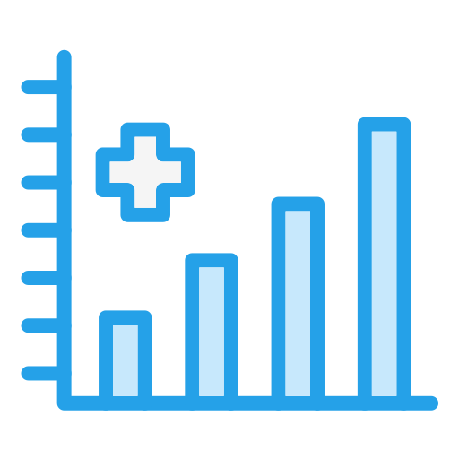 차트 Generic color lineal-color icon