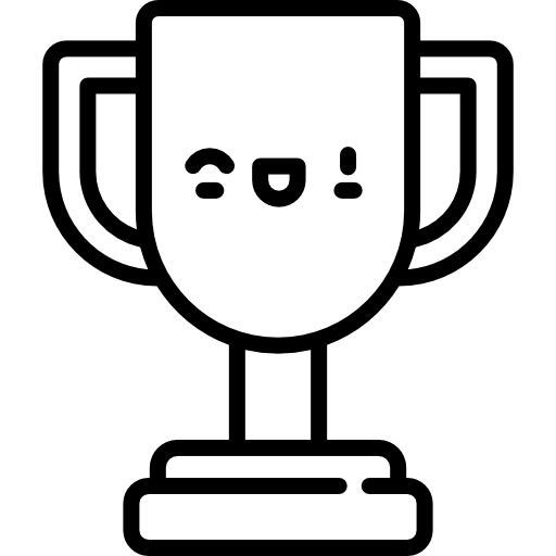 trophäe Kawaii Lineal icon