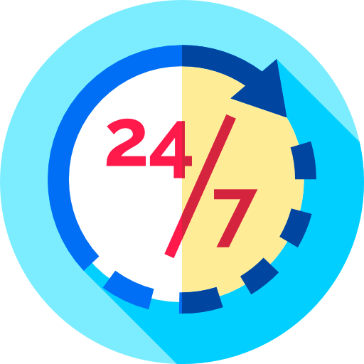 zeit Flat Circular Flat icon