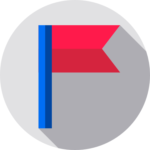 国旗 Flat Circular Flat icon