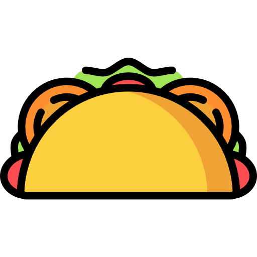 taco Special Lineal color icon