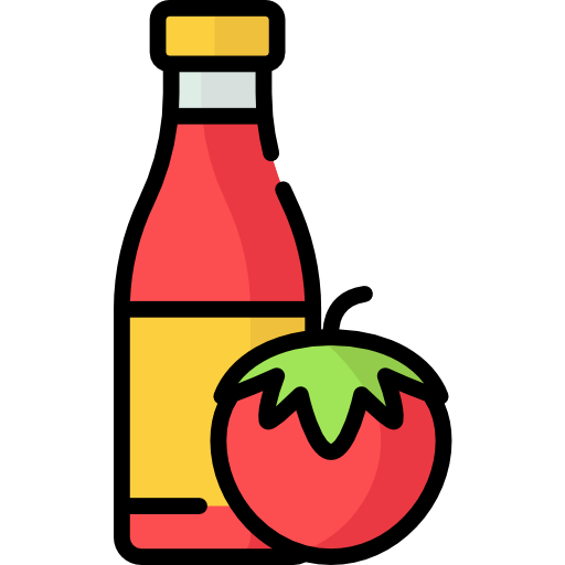 Tomato sauce Special Lineal color icon