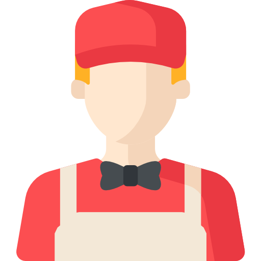 Waiter Special Flat icon
