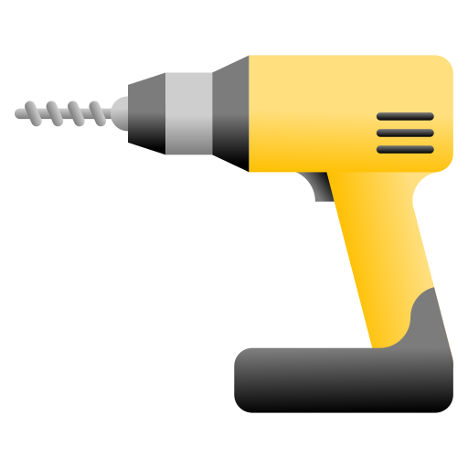Drill tool Generic gradient fill icon