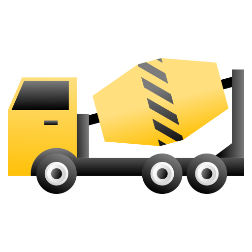 Mixer truck Generic gradient fill icon