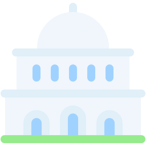 国会議事堂 Generic color fill icon