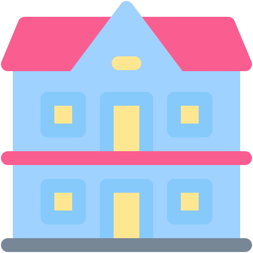 Mansion Generic color fill icon